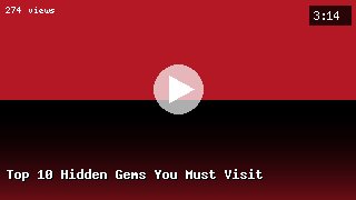 Top 10 Hidden Gems You Must Visit