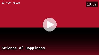 Science of Happiness